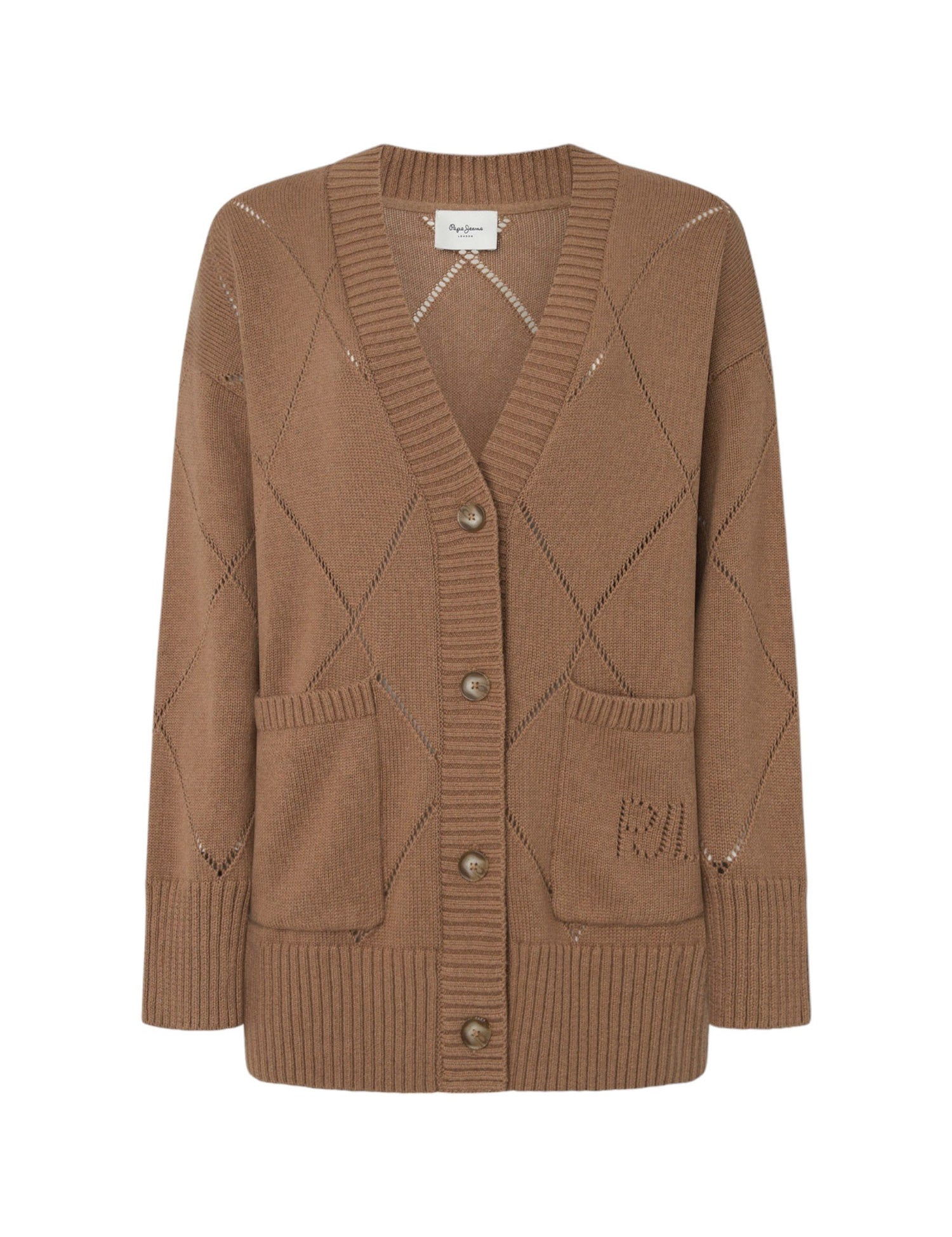 Cardigan Marrone Pepe Jeans