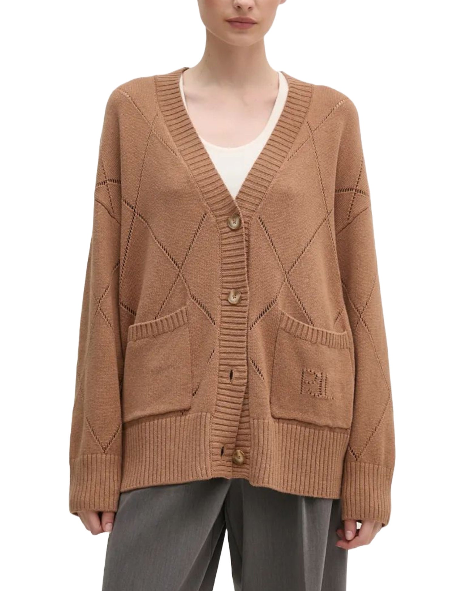 Cardigan Marrone Pepe Jeans