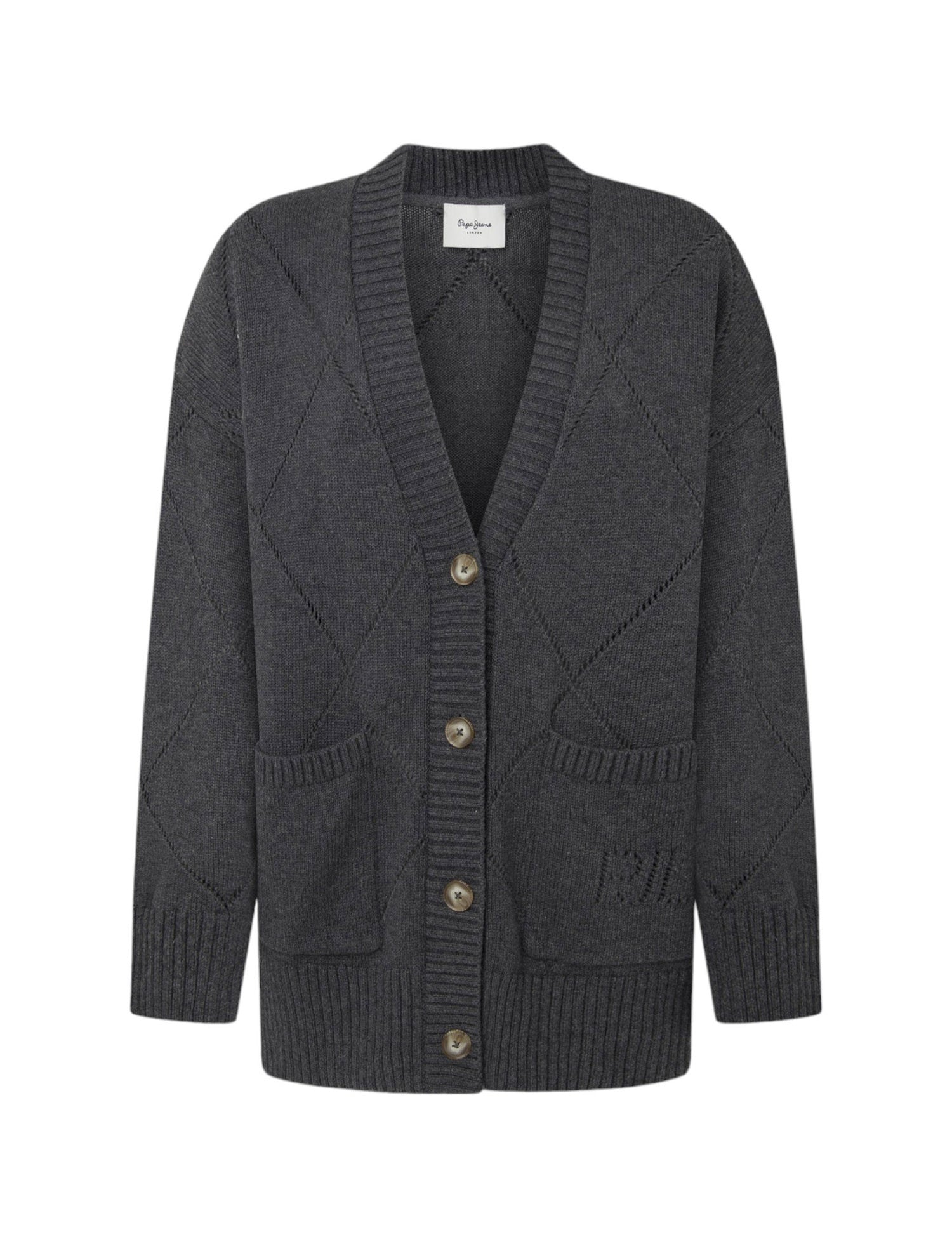 Cardigan Grigio Pepe Jeans