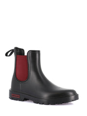 Stivaletti Nero Bordeaux Grunland
