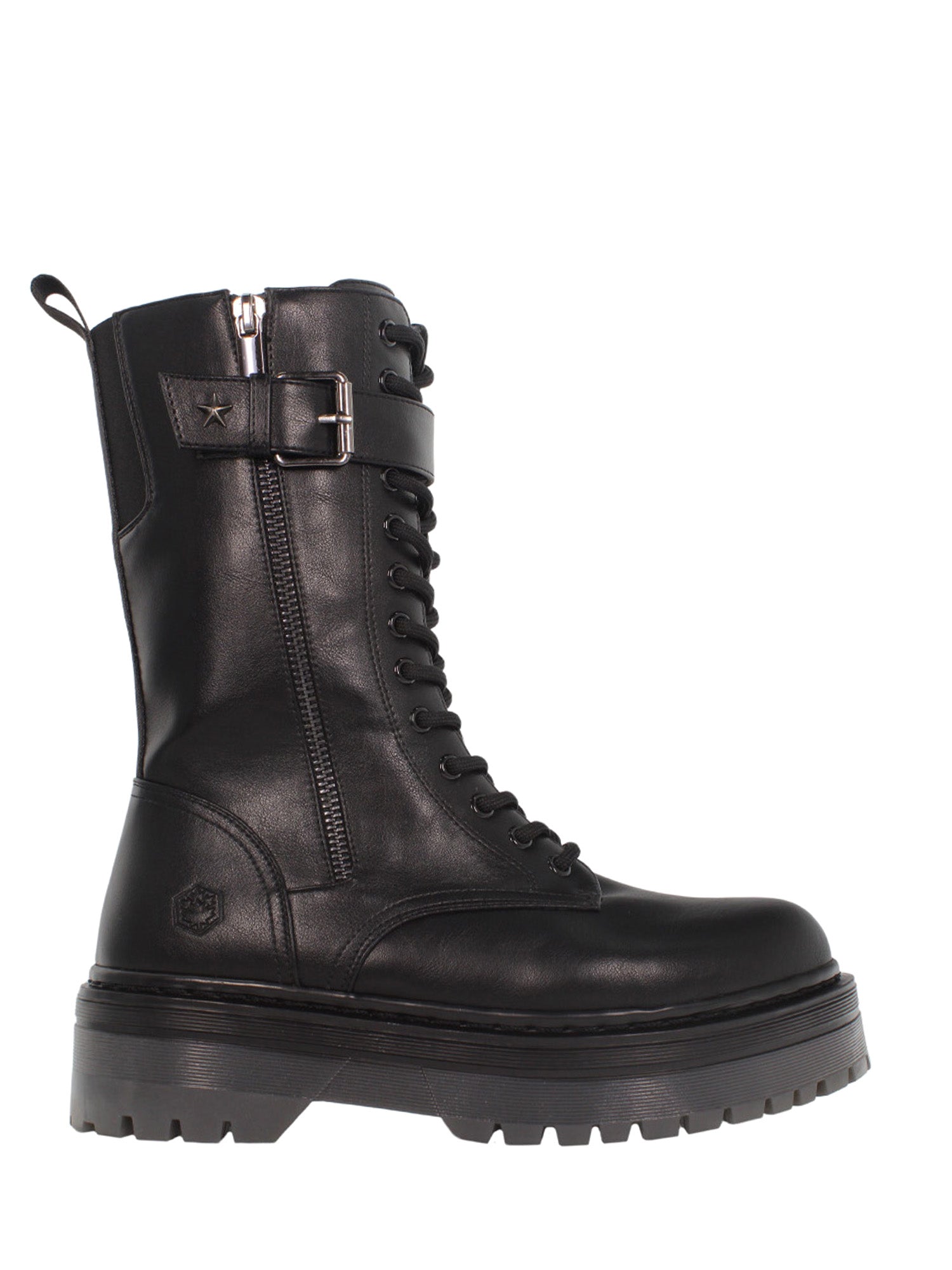 Anfibi Nero Lumberjack