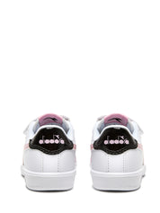 Scarpe con strappi Bianco Nero Diadora
