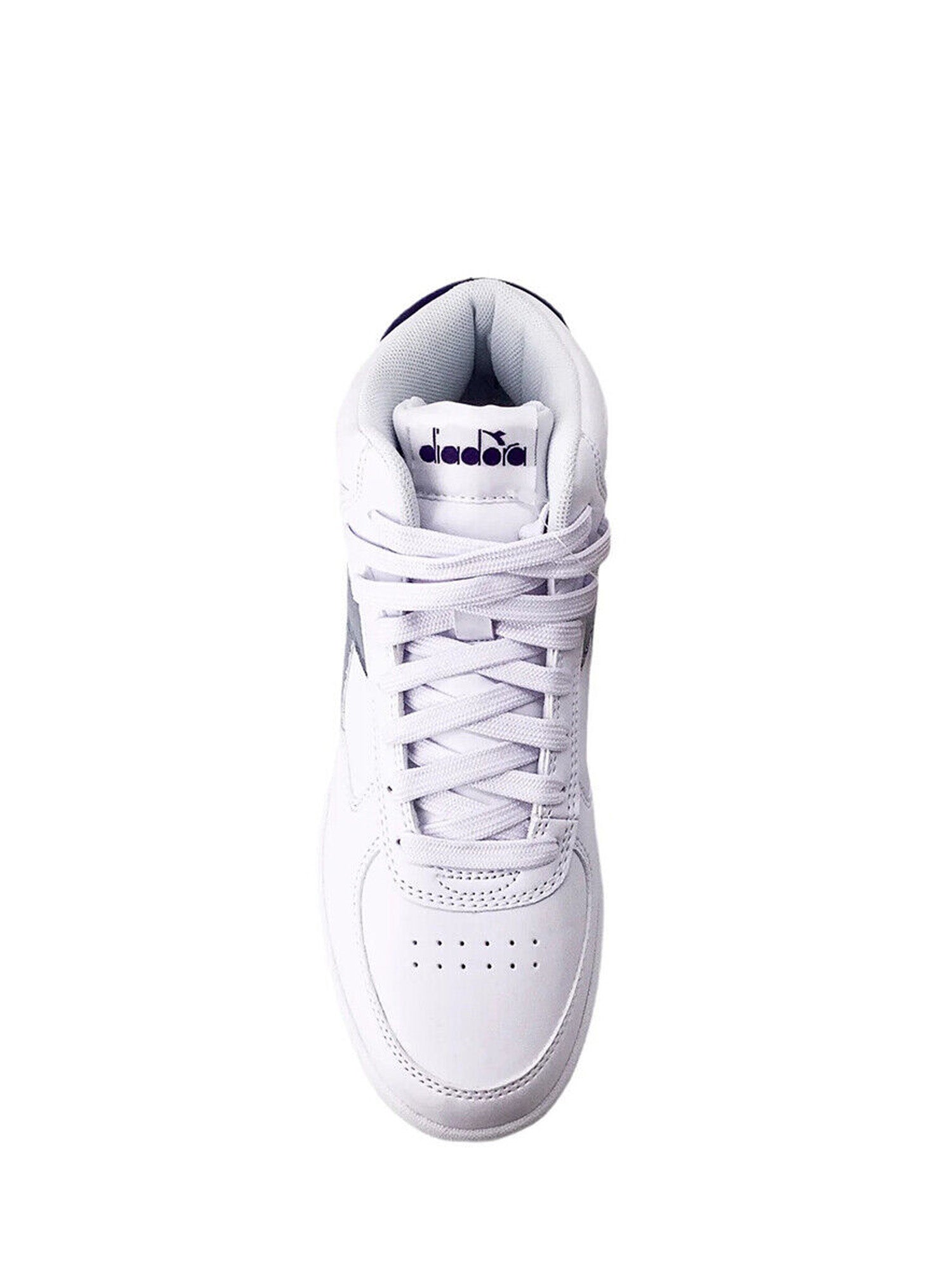 Sneakers Bianco Argento Diadora
