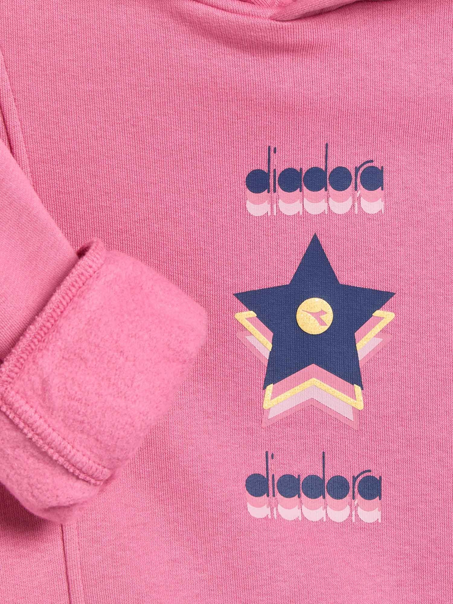 Felpe Rosa Diadora