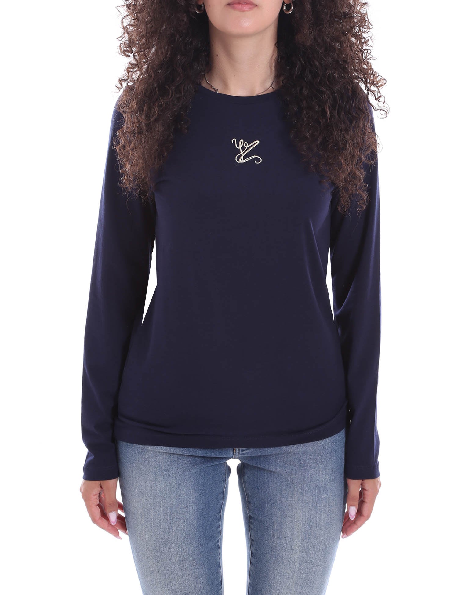 T-shirt Blu Yes-zee