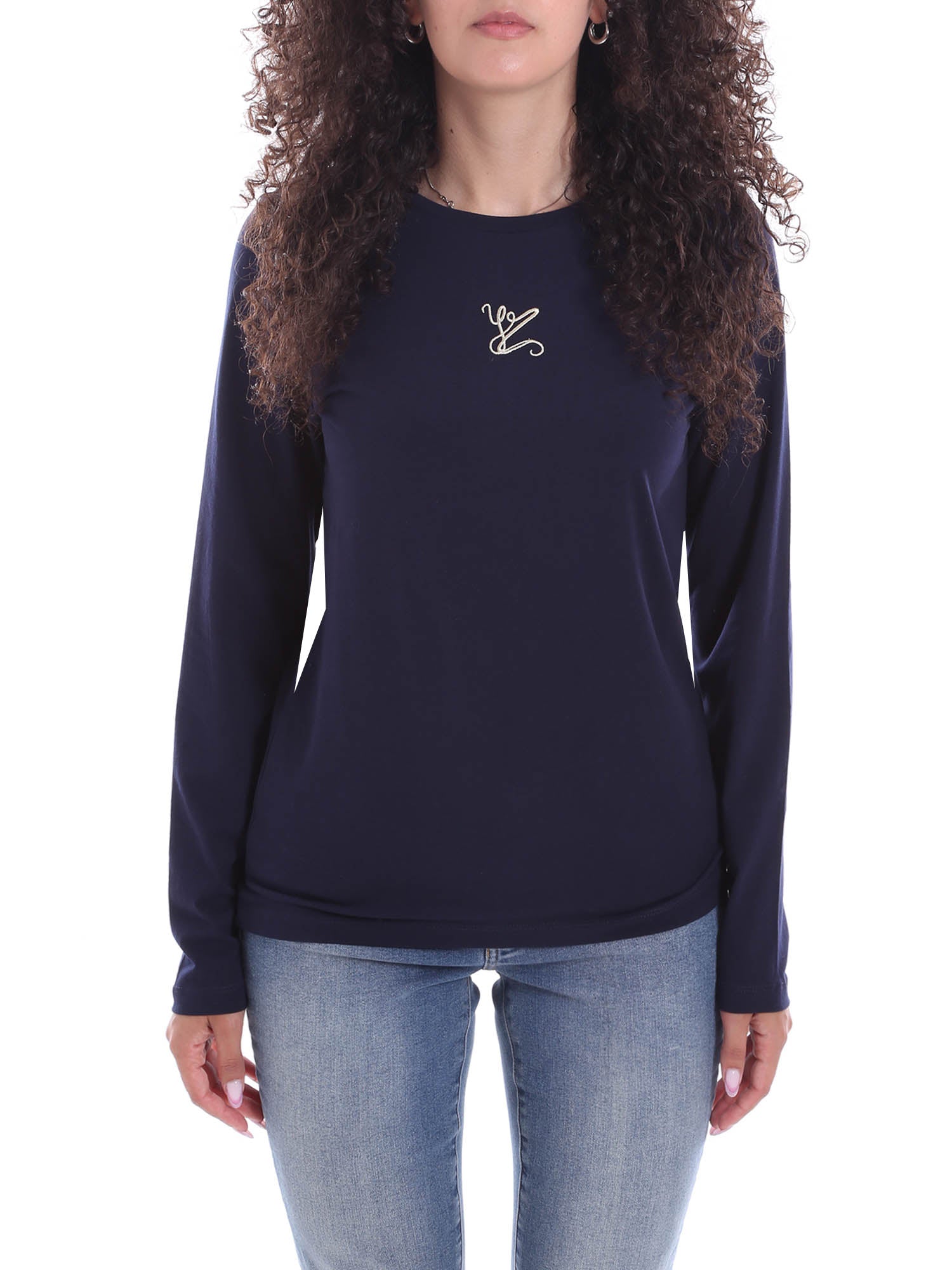 T-shirt Blu Yes-zee