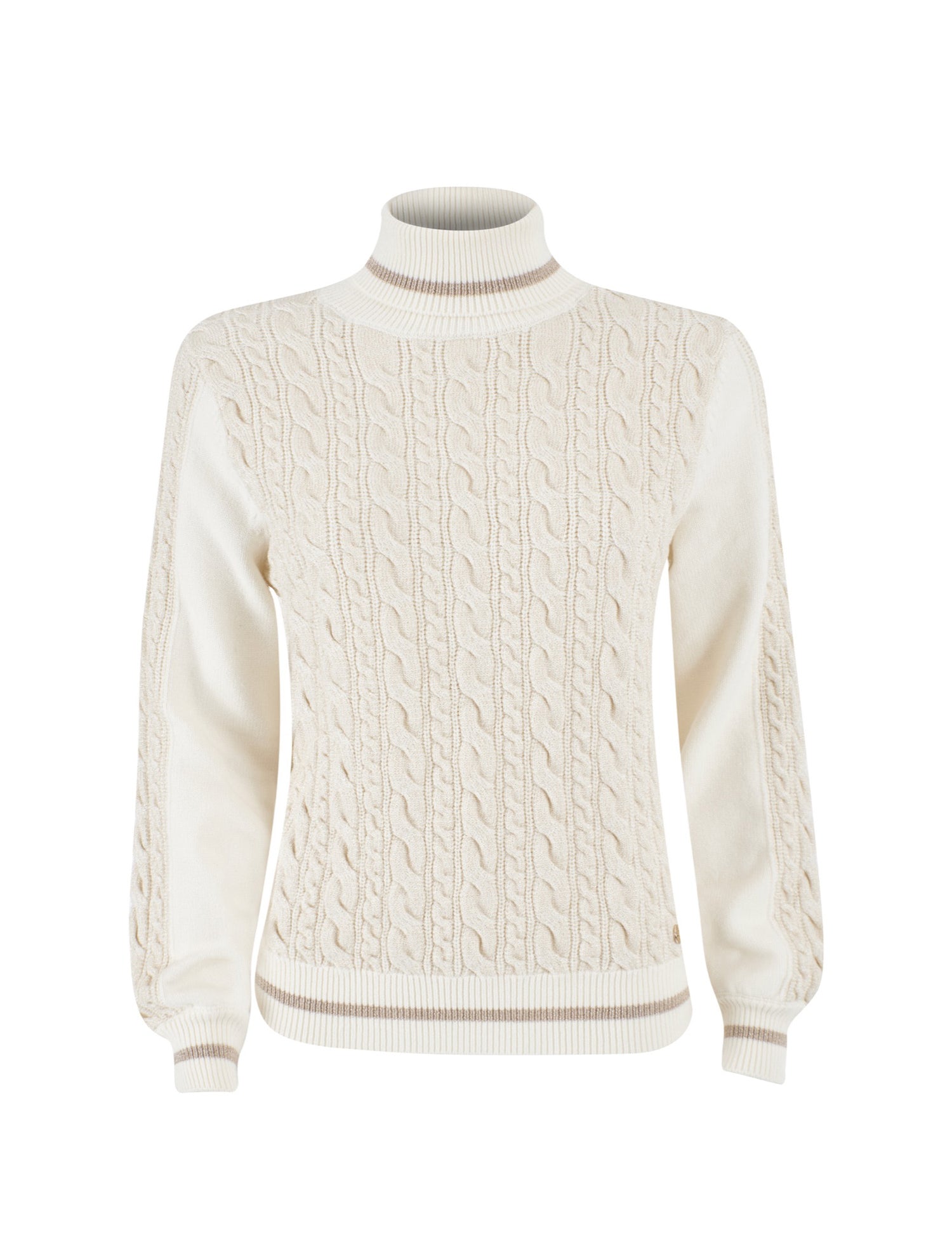 Maglie a collo alto Avorio Yes-zee