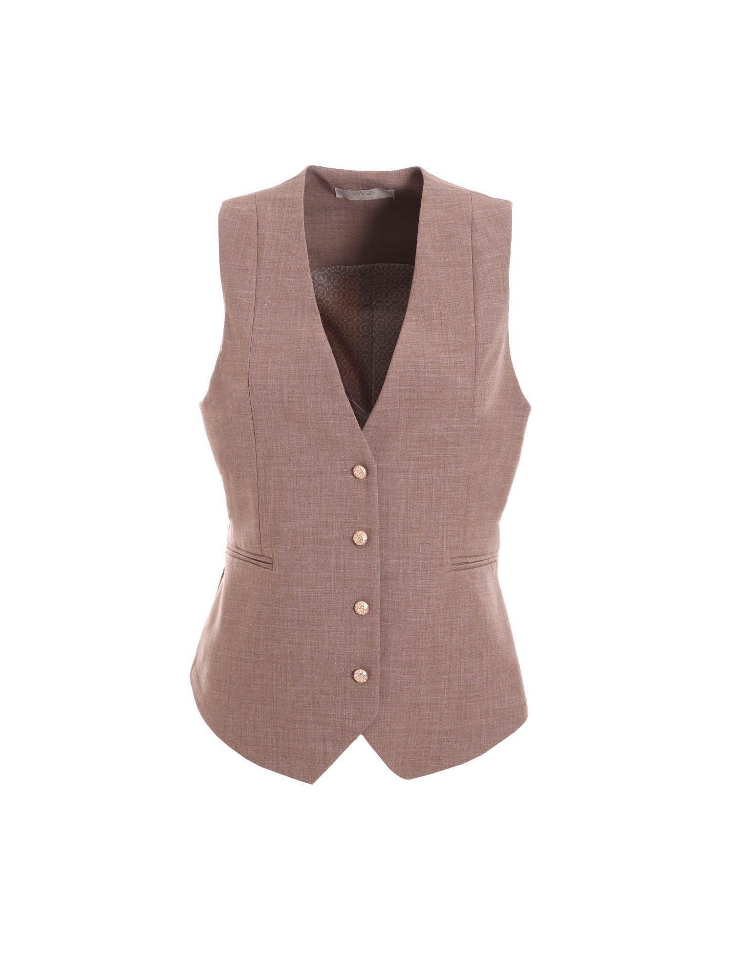 Gilet Marrone Yes-zee