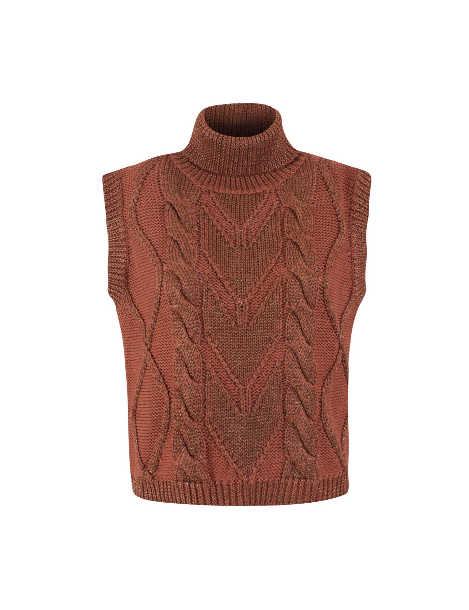 Gilet Marrone Yes-zee
