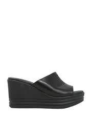 Sandali zeppa Nero Susimoda