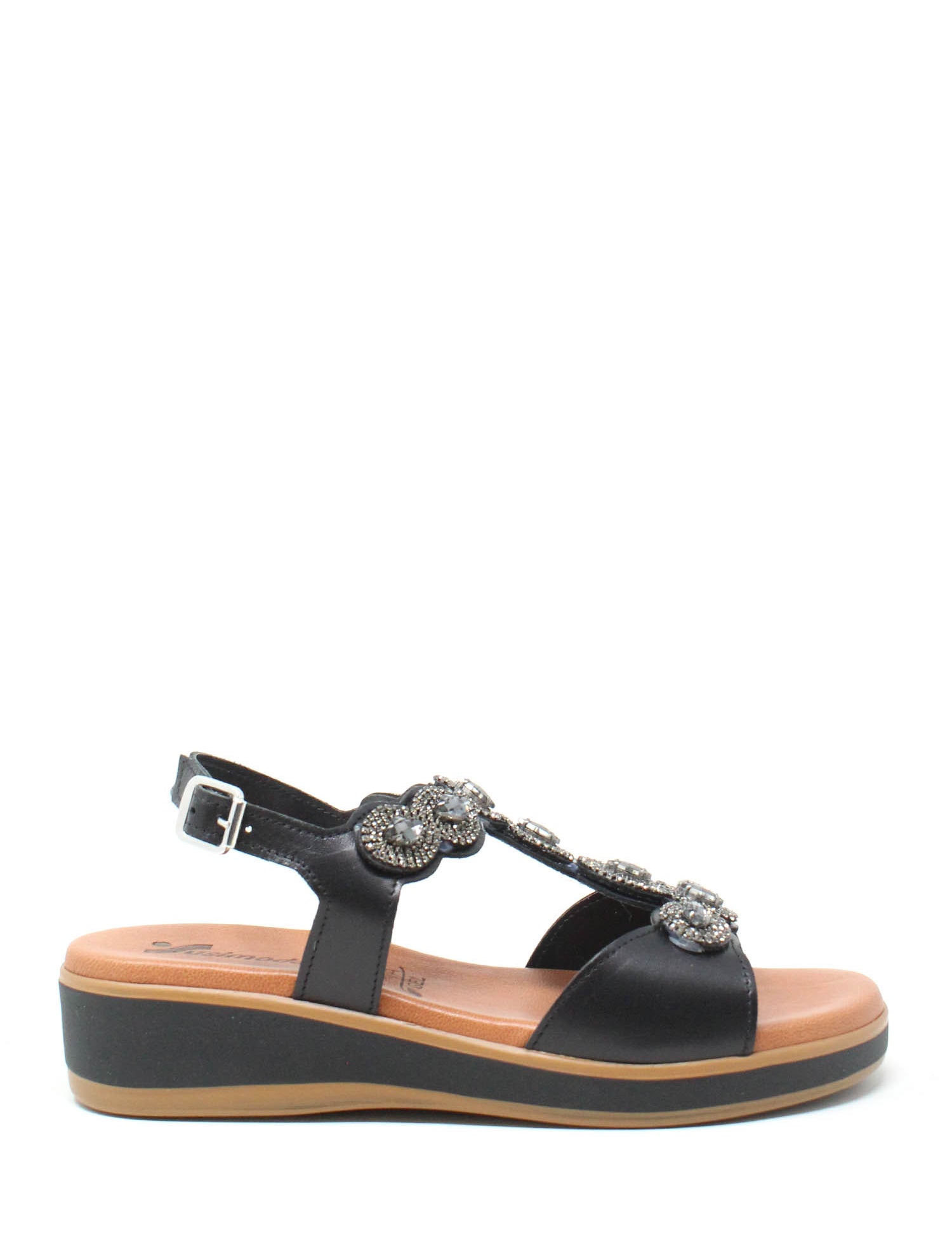 Sandali zeppa Nero Susimoda
