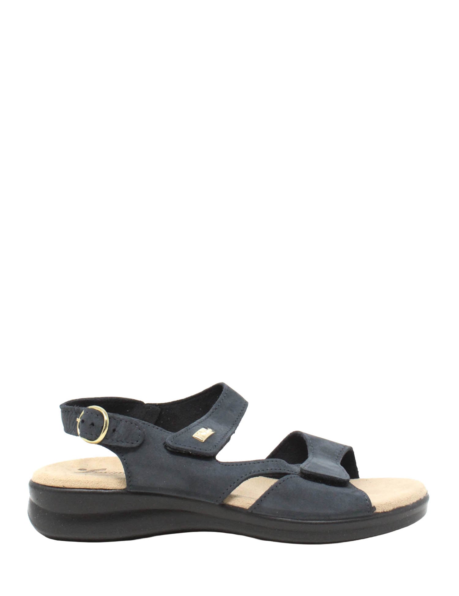 Sandali con strappi Blu Susimoda