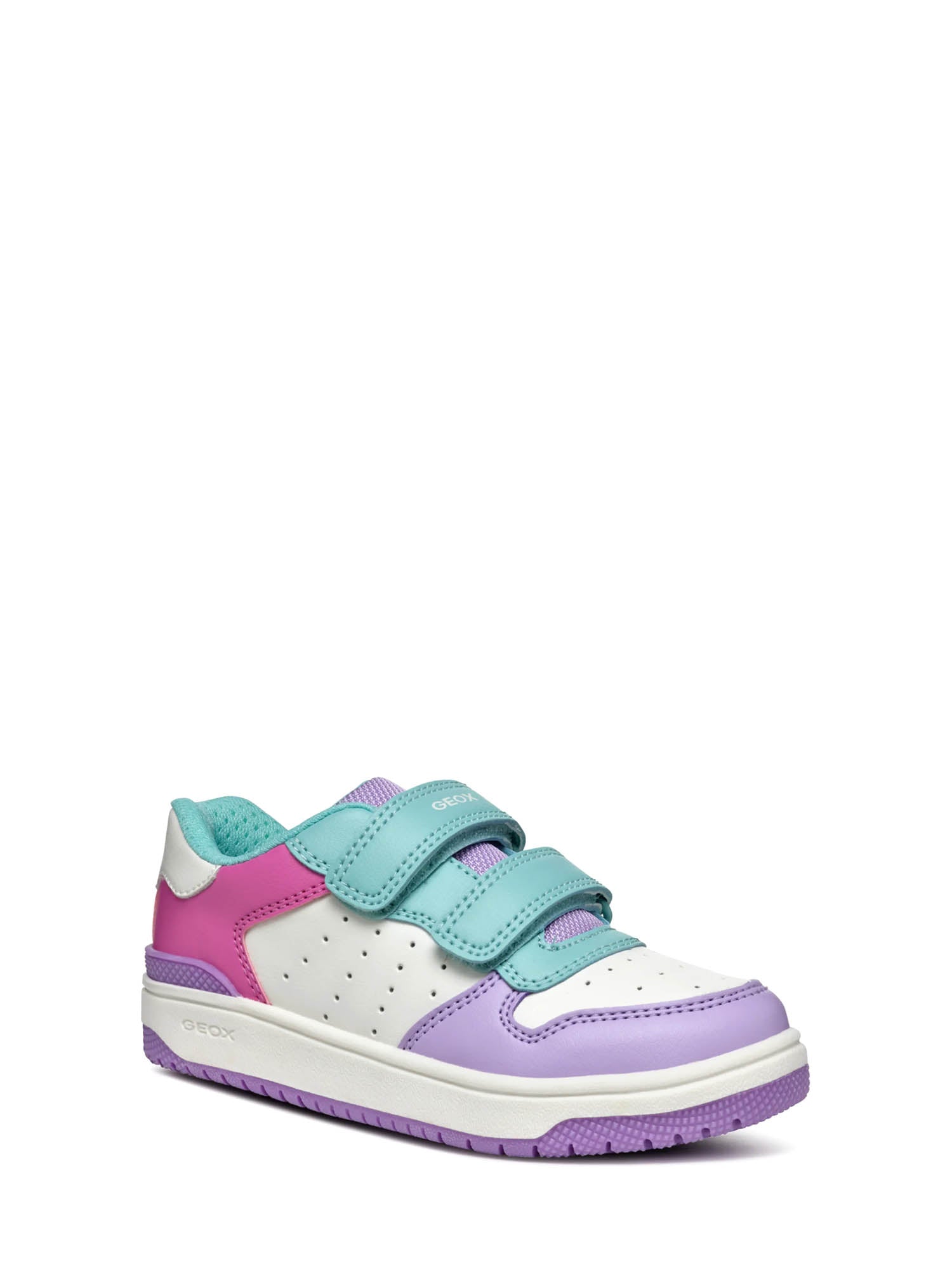 Scarpe con strappi Viola Geox