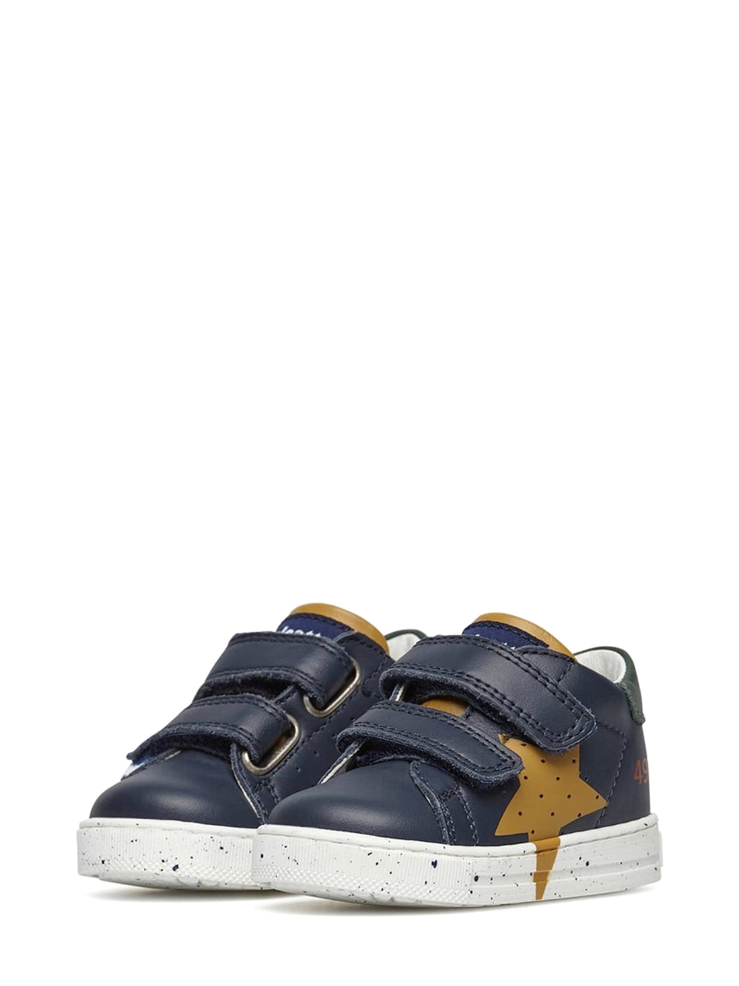 Scarpe con strappi Blu Giallo Falcotto