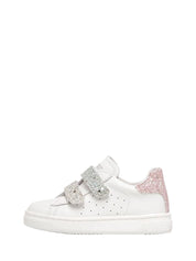 Scarpe con strappi Bianco Argento Naturino
