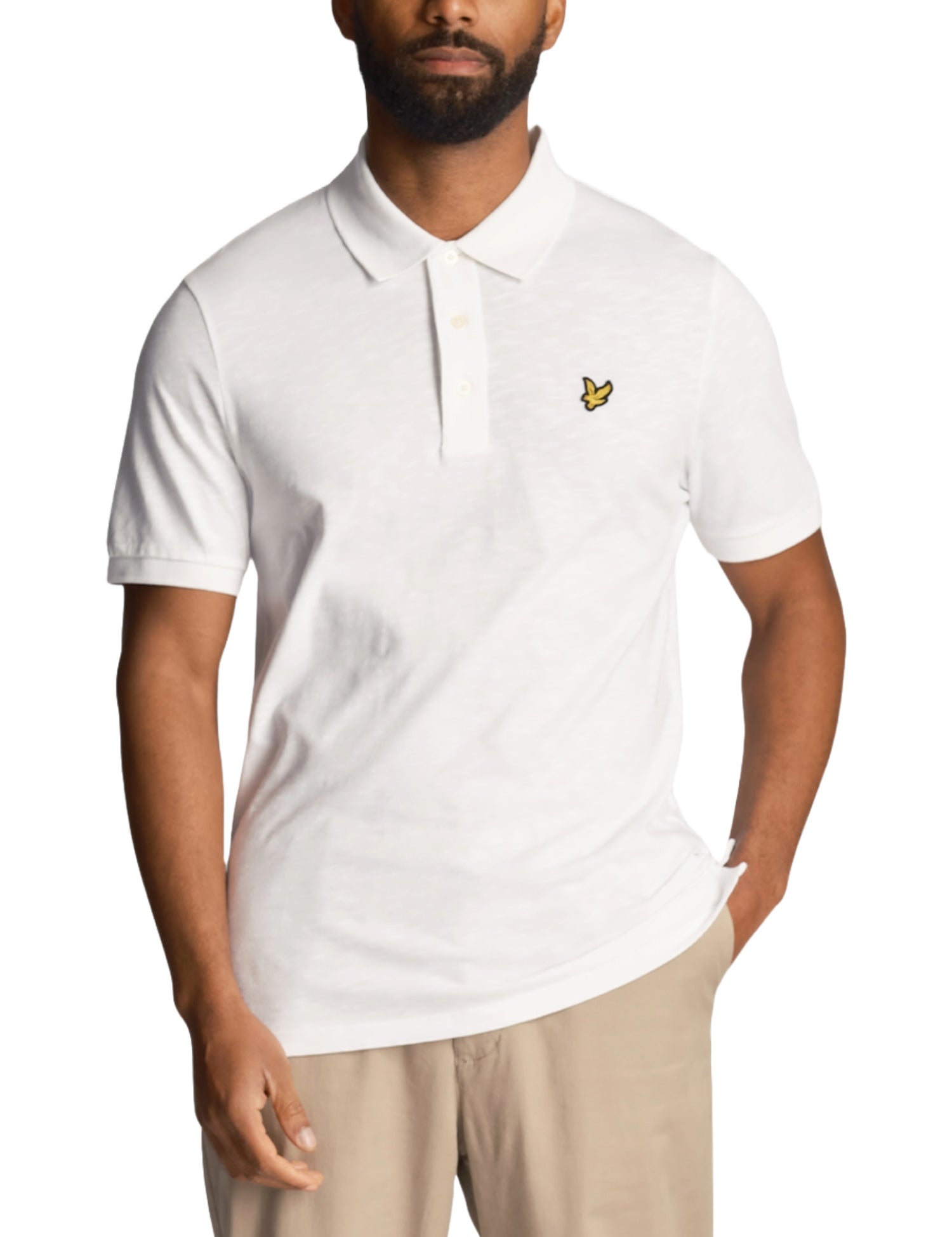 Polo Bianco Lyle & Scott