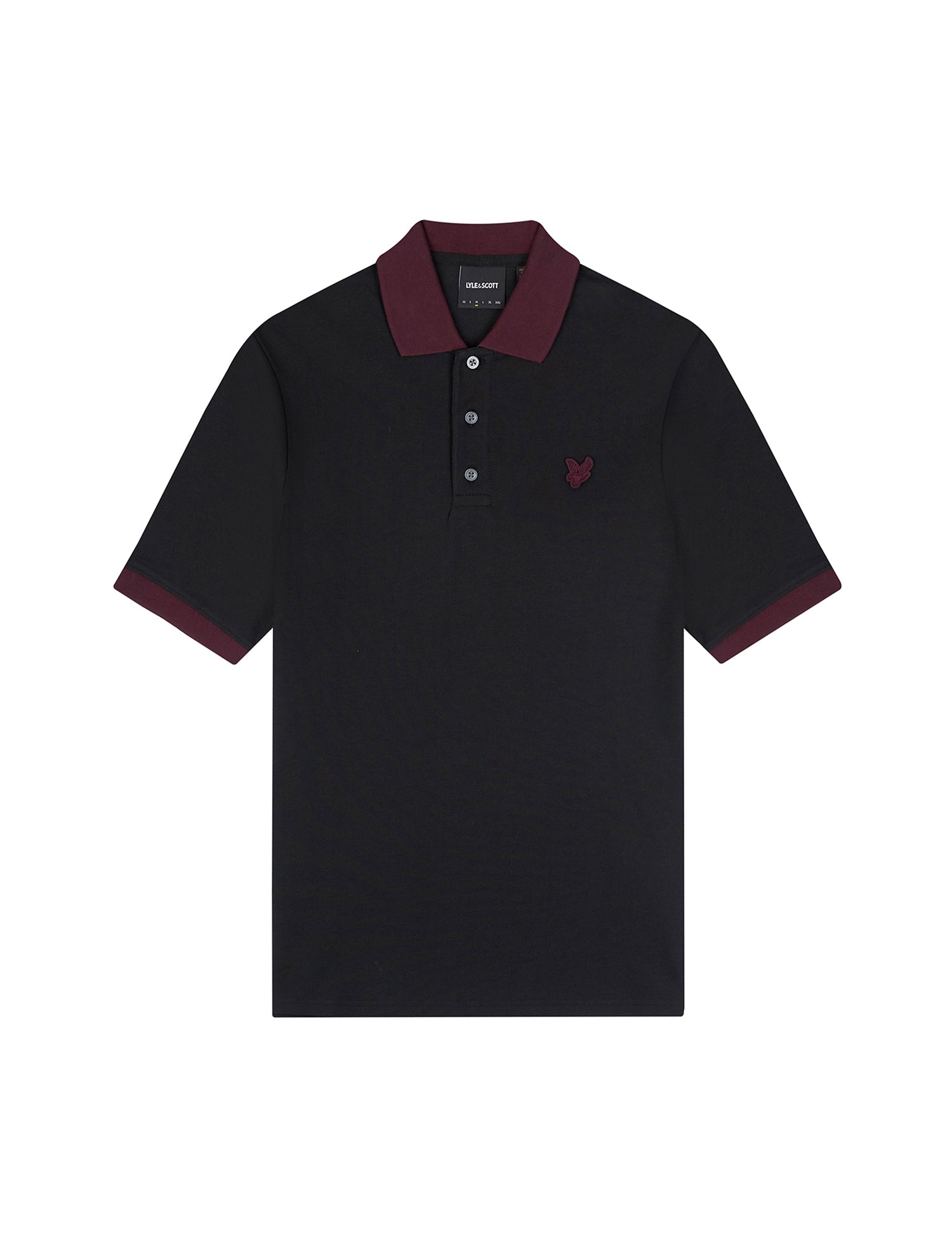Polo Nero Lyle & Scott