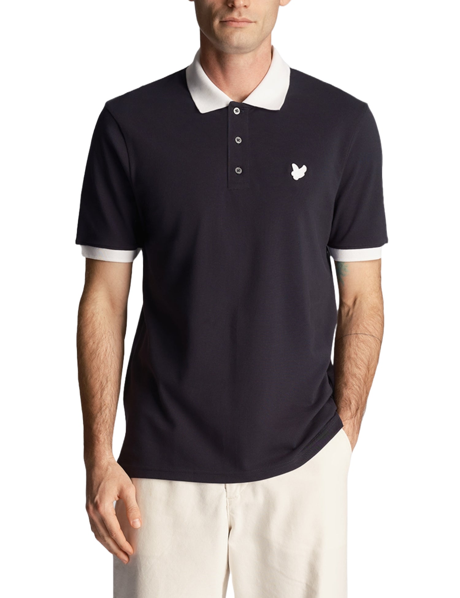 Polo Blu Lyle & Scott