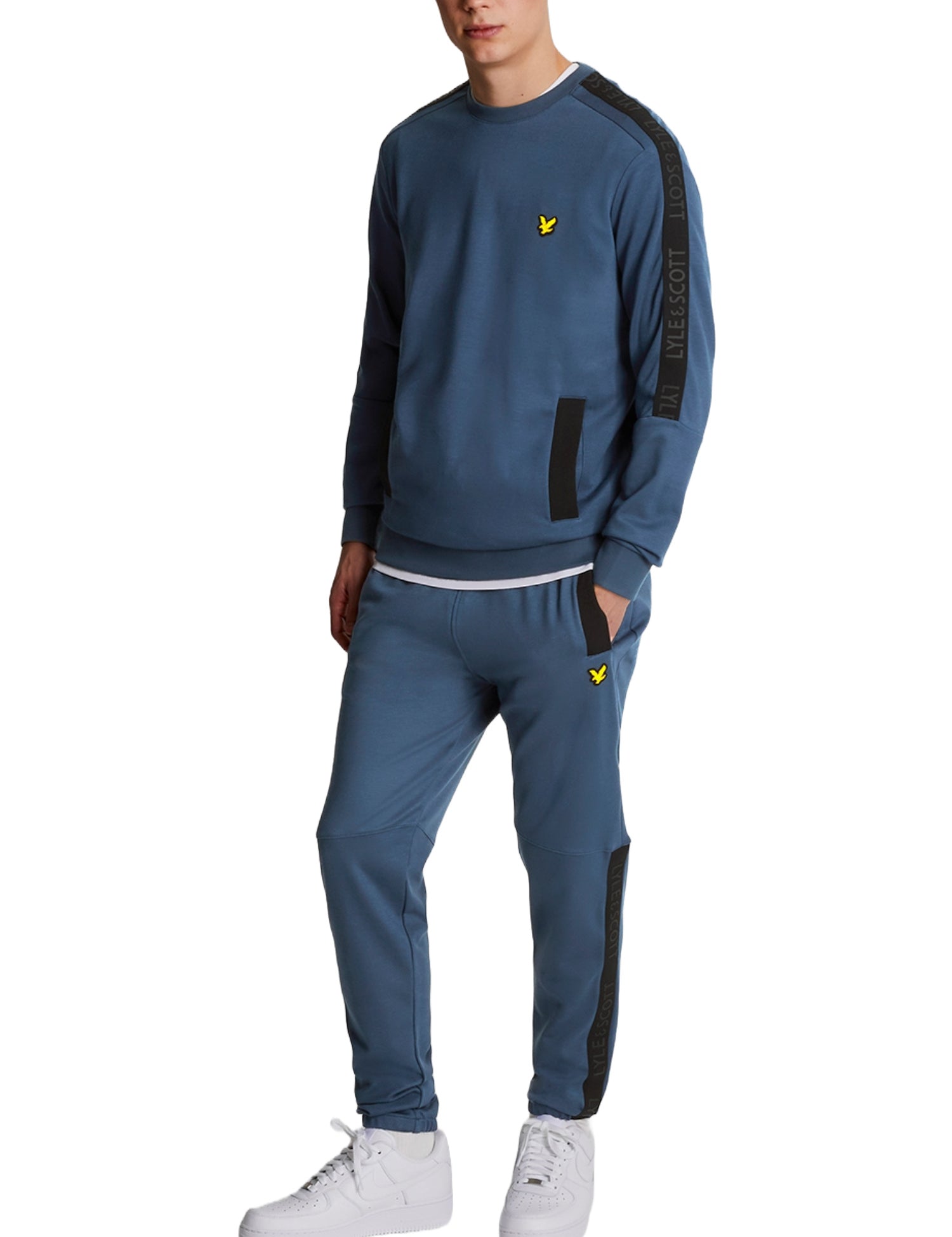 Pantaloni sportivi Blu Lyle & Scott