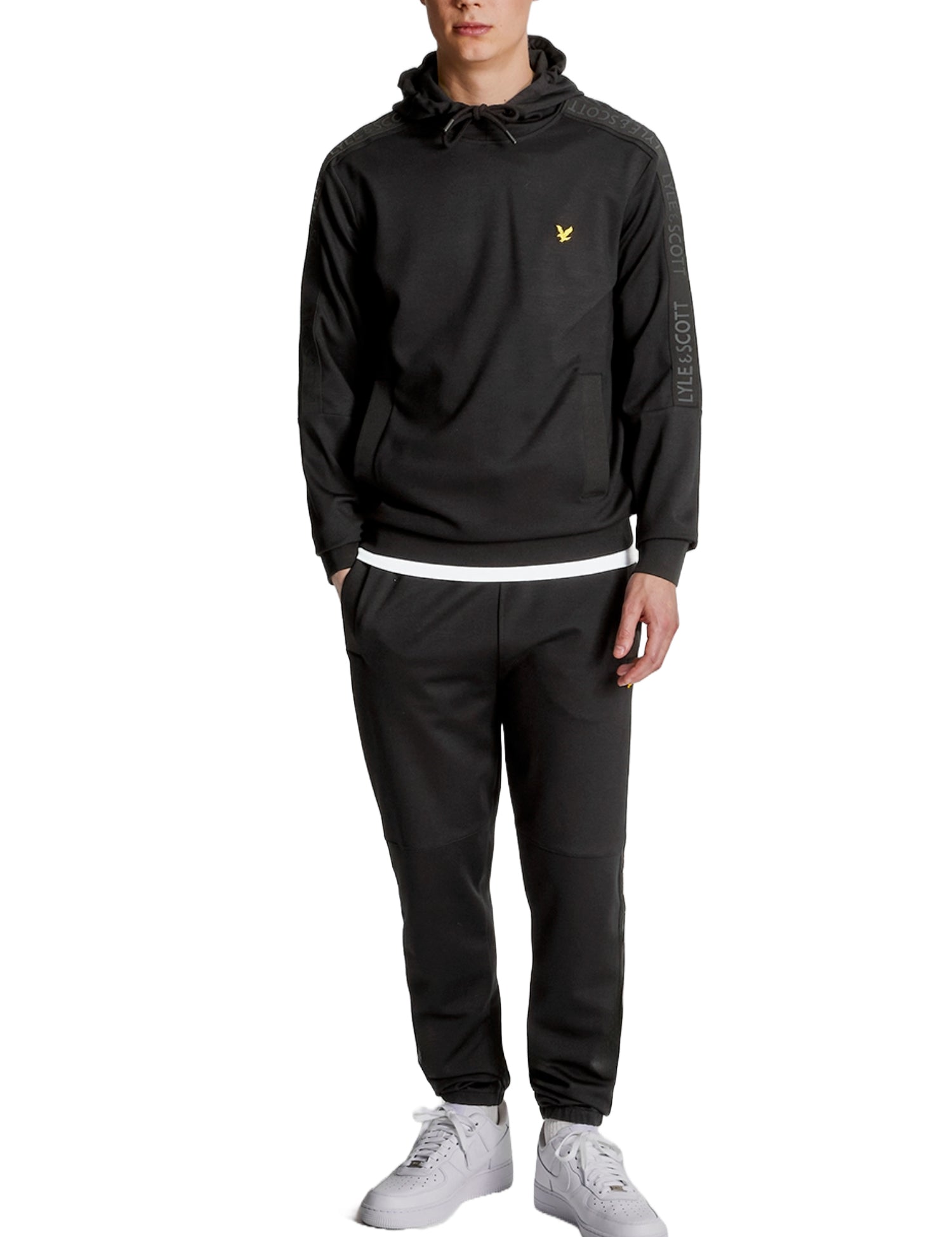 Pantaloni sportivi Nero Lyle & Scott