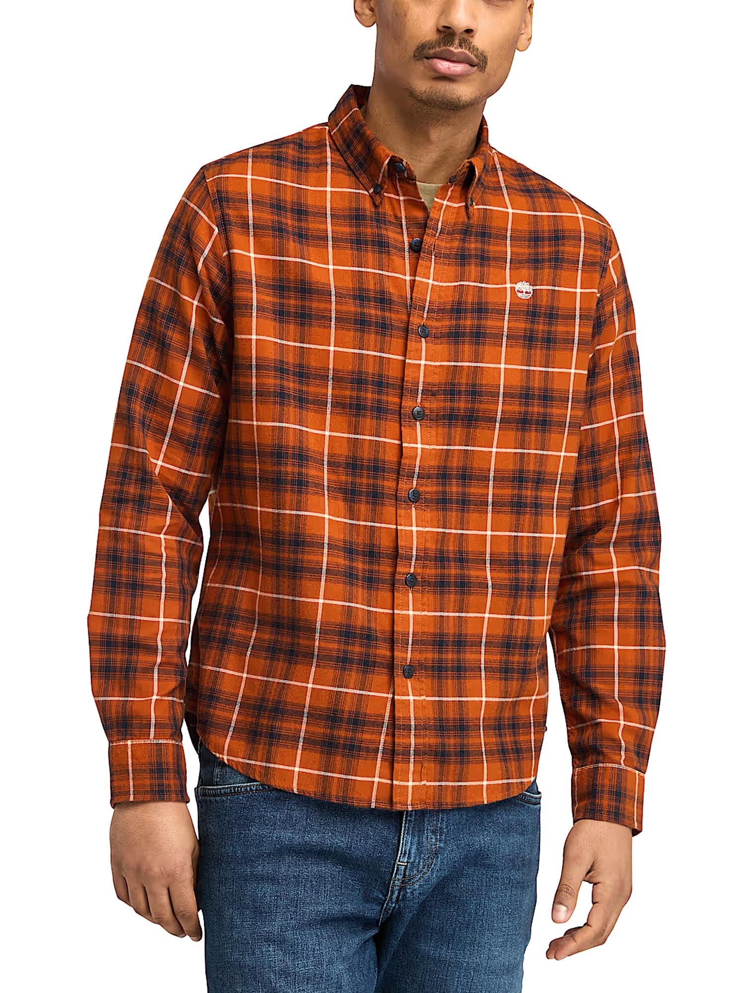 Camicie Arancio Timberland