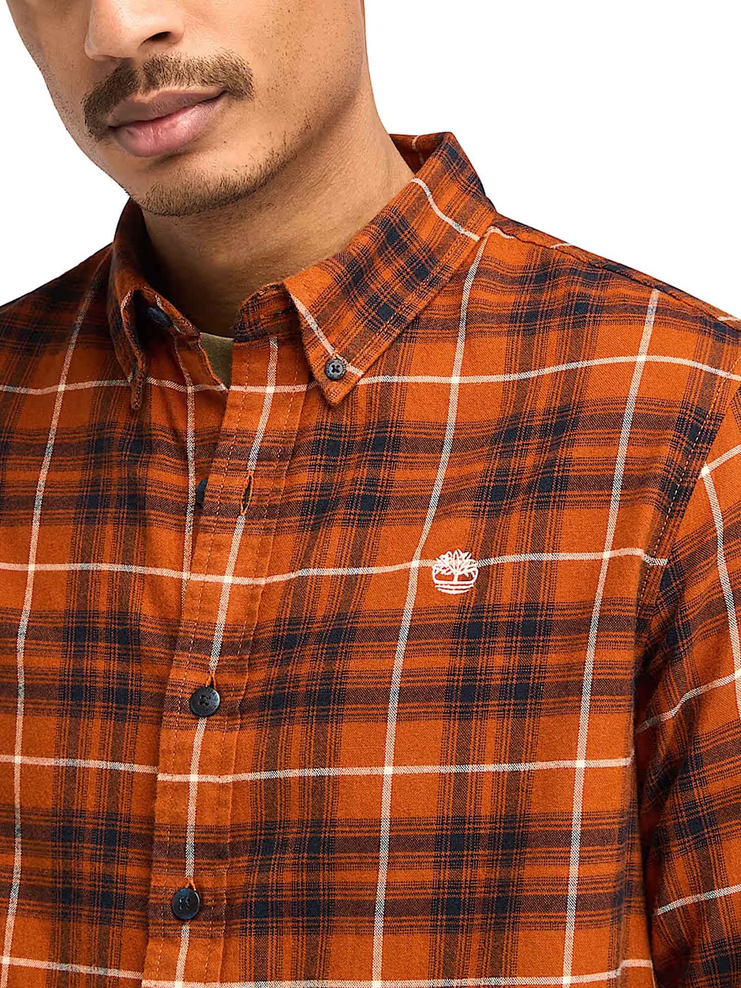 Camicie Arancio Timberland