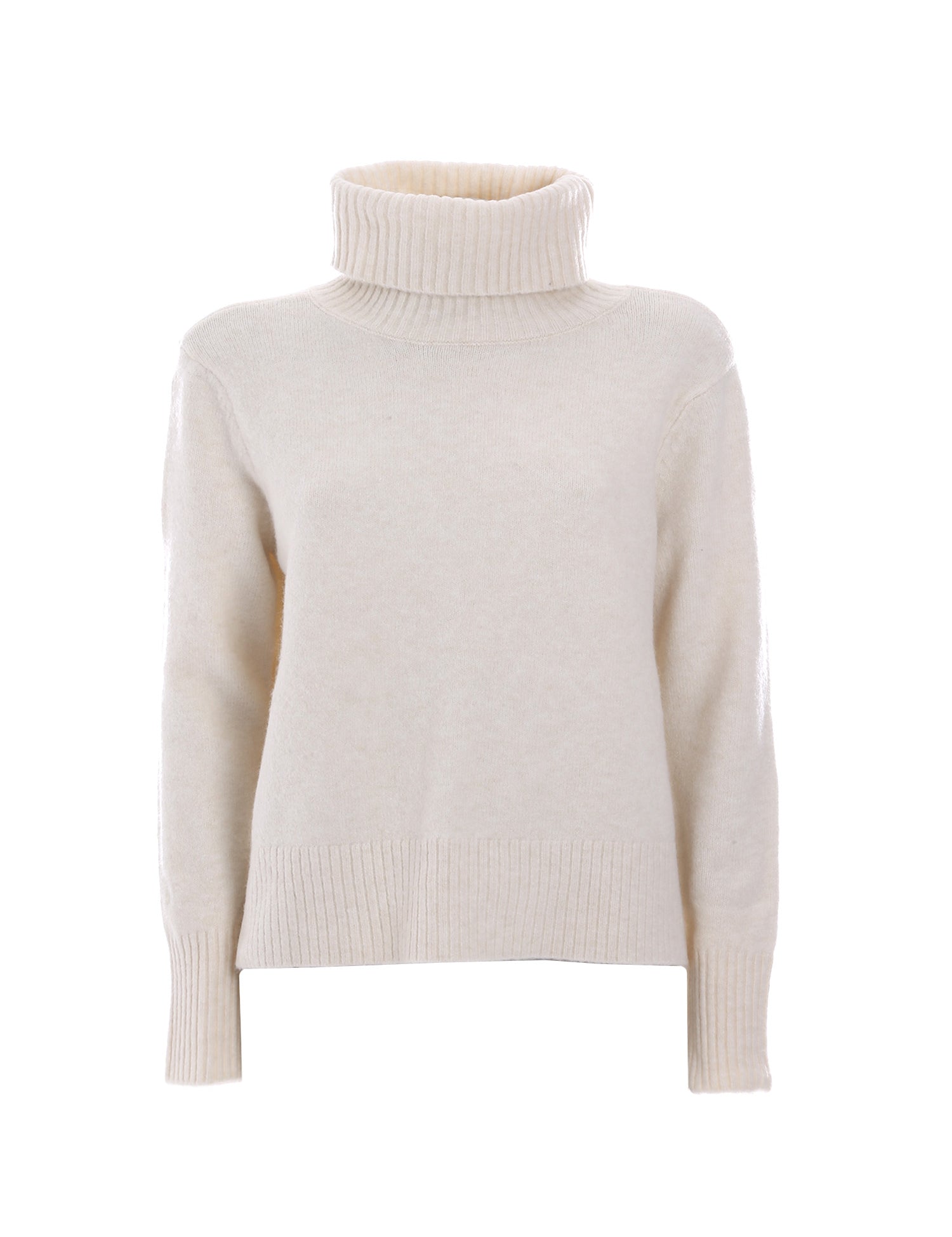 Maglie a collo alto Avorio Rino&pelle