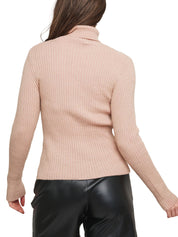 Maglie a collo alto Beige Rino&pelle