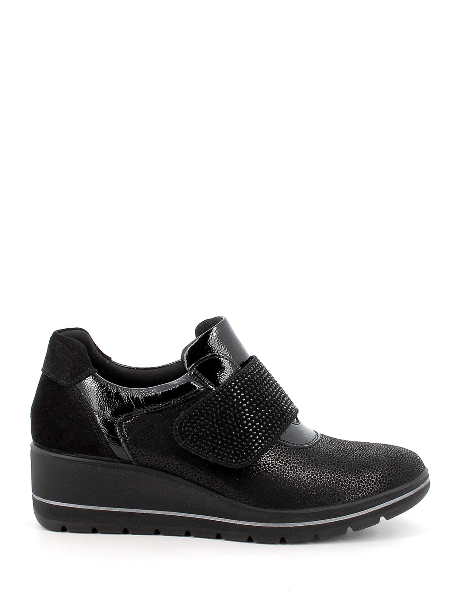 Scarpe con strappi Nero Enval