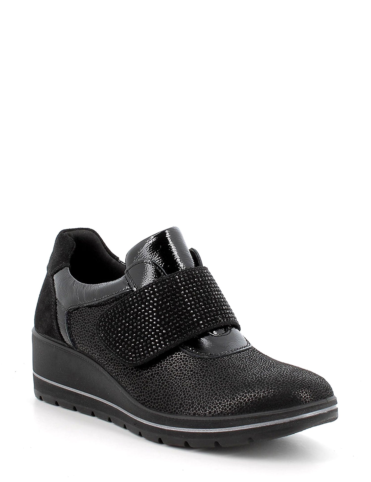 Scarpe con strappi Nero Enval