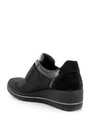Scarpe con strappi Nero Enval
