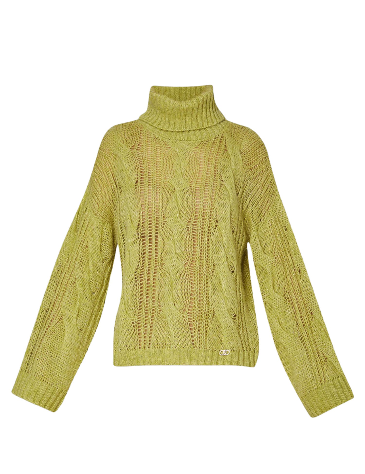 Maglie a collo alto Verde Liu-jo