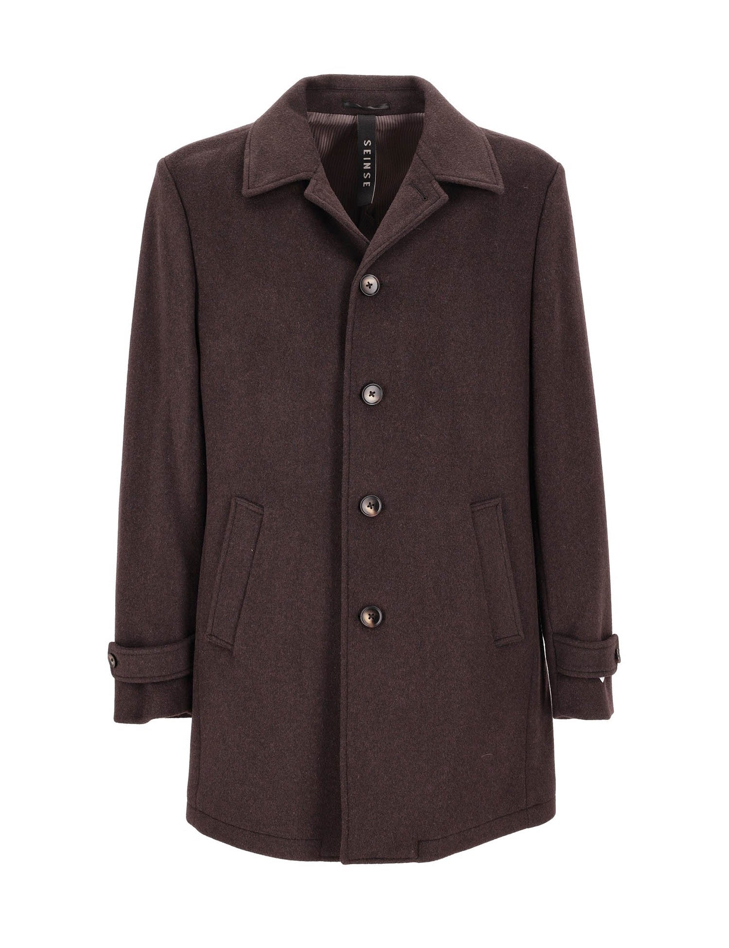 Cappotti Marrone Sseinse