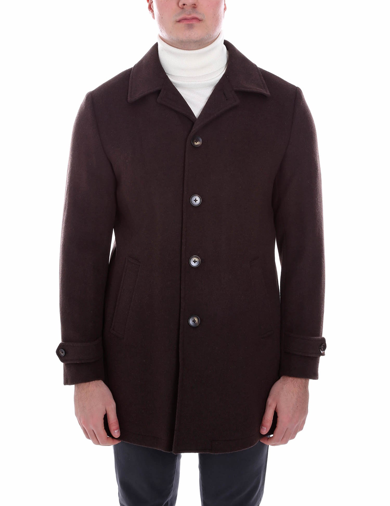 Cappotti Marrone Sseinse