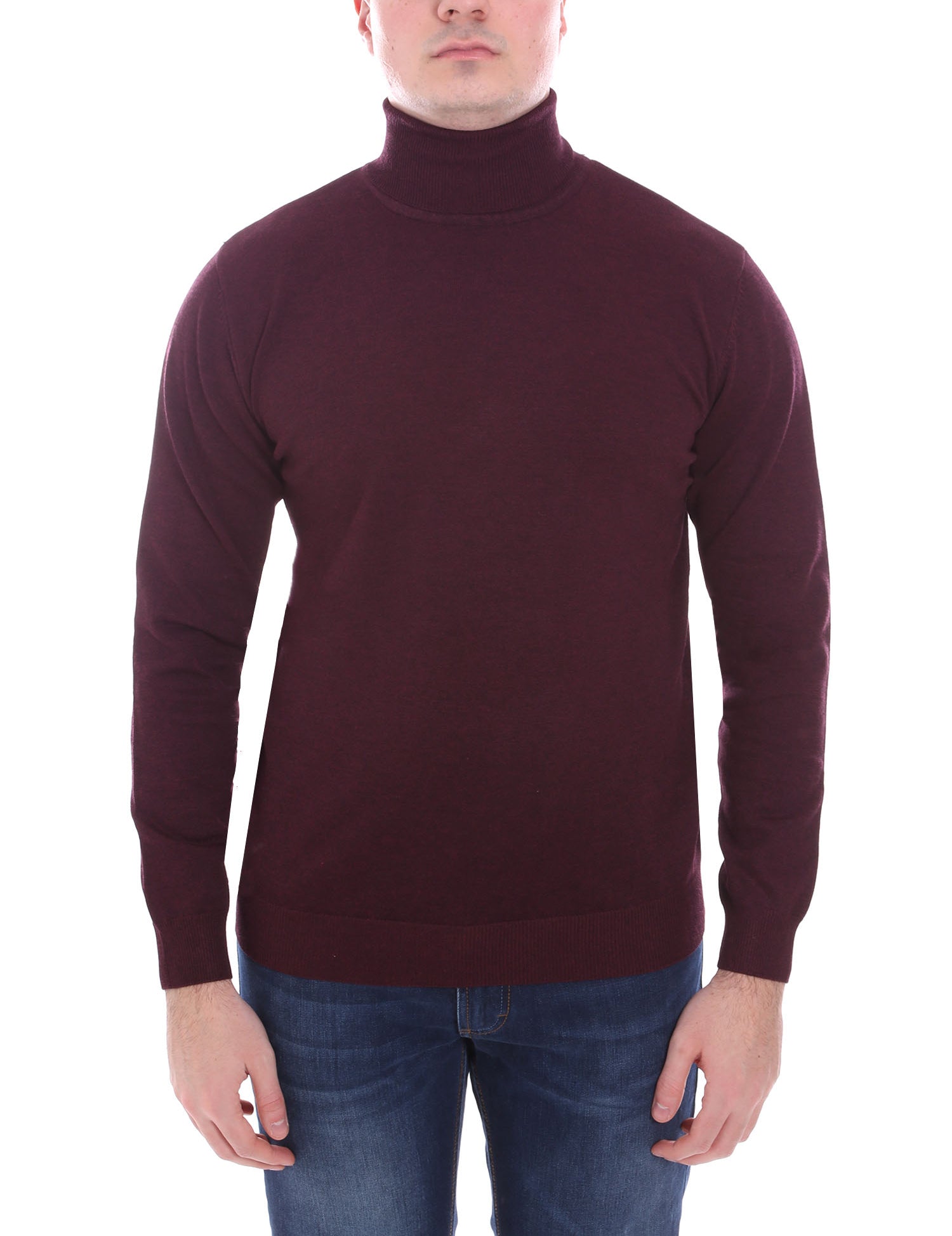 Maglie a collo alto Bordeaux Sseinse