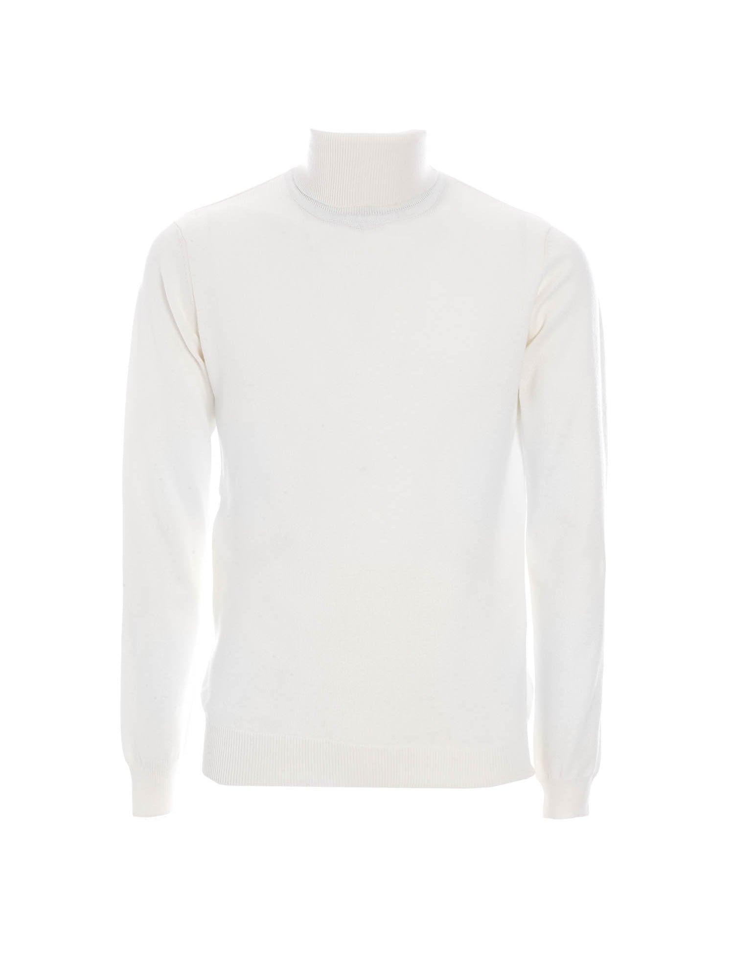 Maglie a collo alto Avorio Sseinse