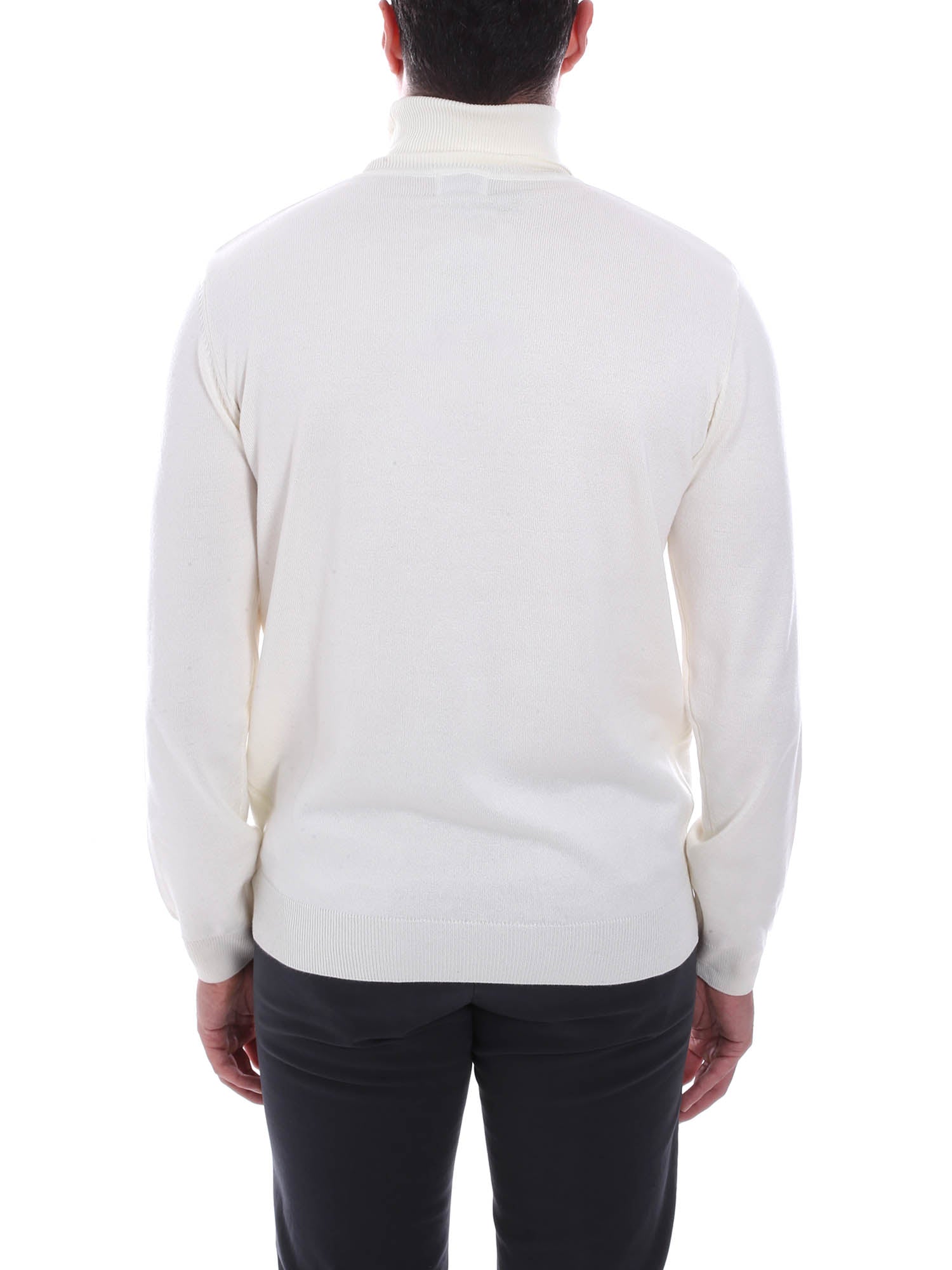 Maglie a collo alto Avorio Sseinse