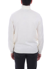 Maglie a collo alto Avorio Sseinse