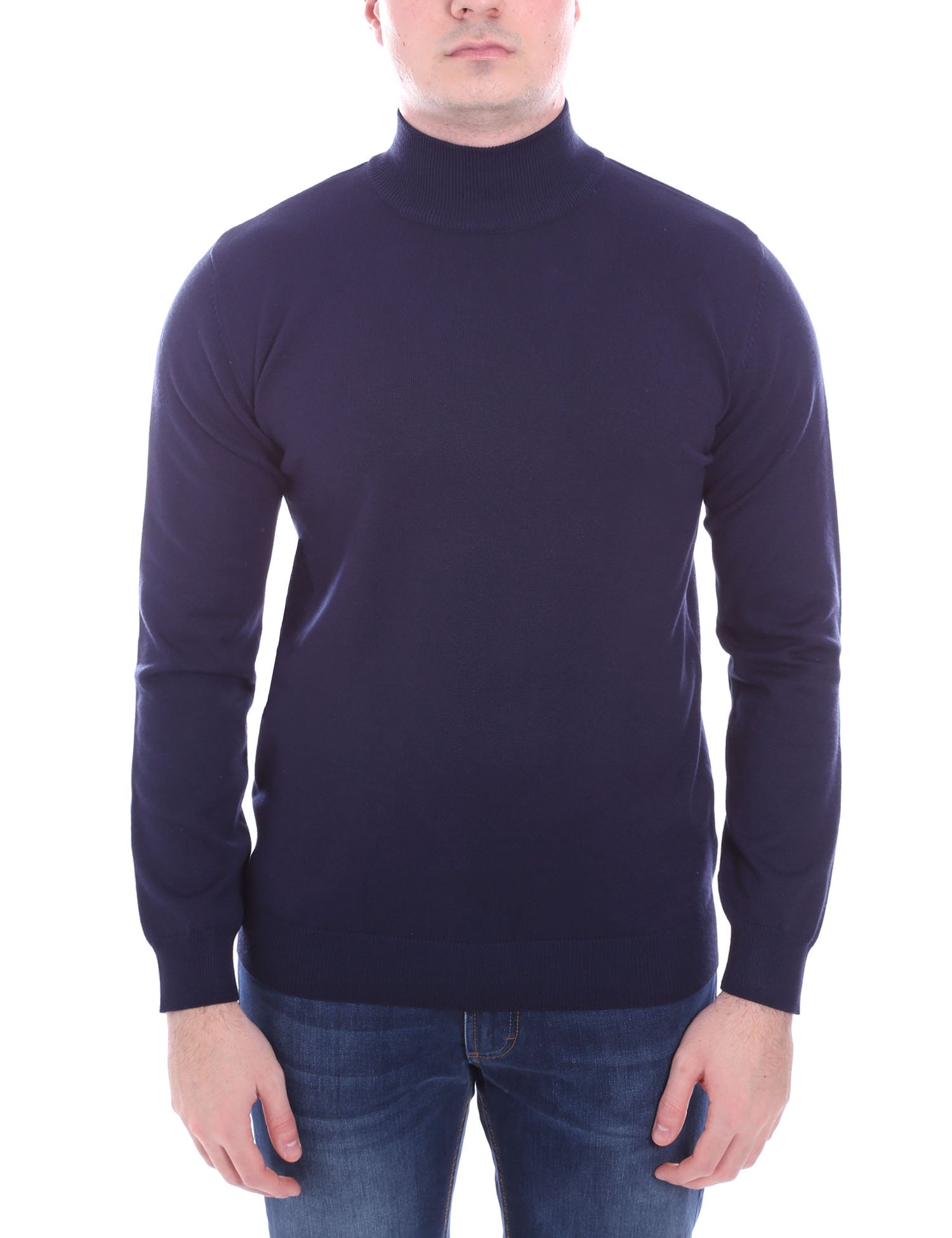 Maglie a collo alto Blu Sseinse