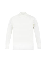 Maglie a collo alto Avorio Sseinse