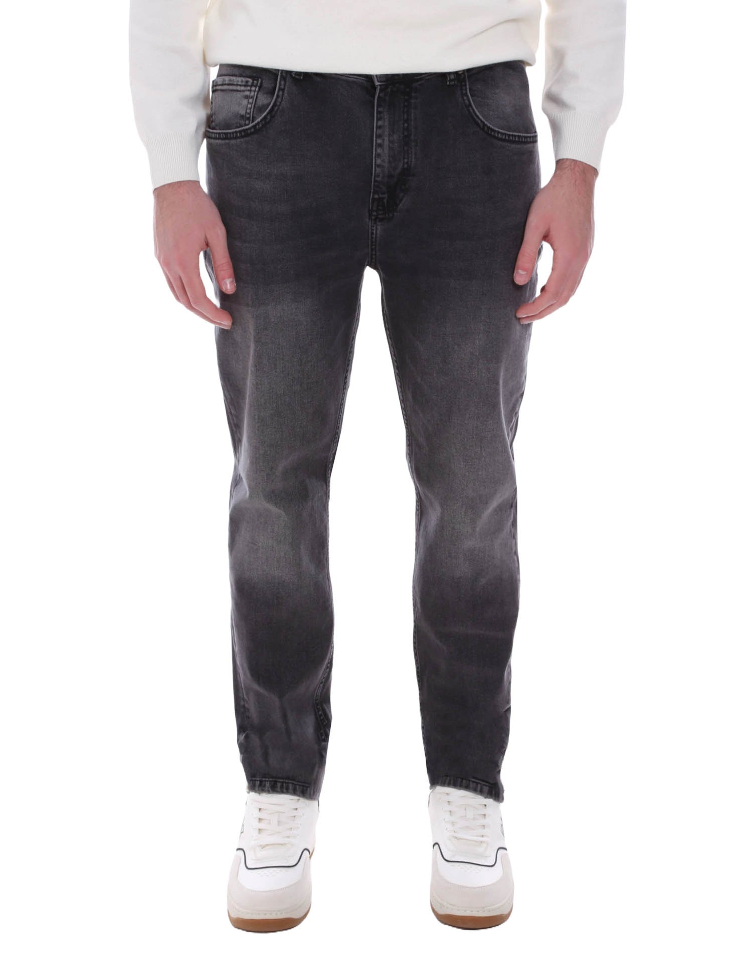 Jeans Grigio Sseinse
