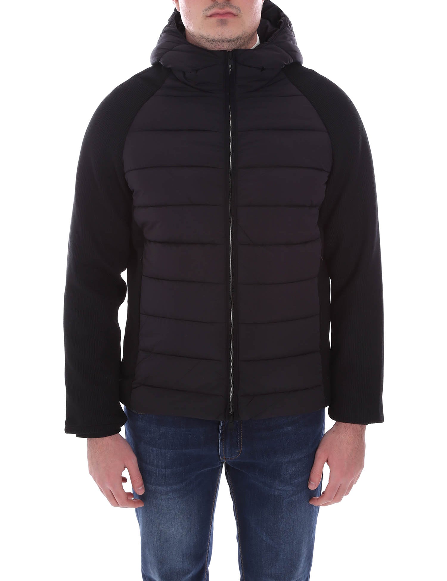 Piumini Nero Borgoni Milano