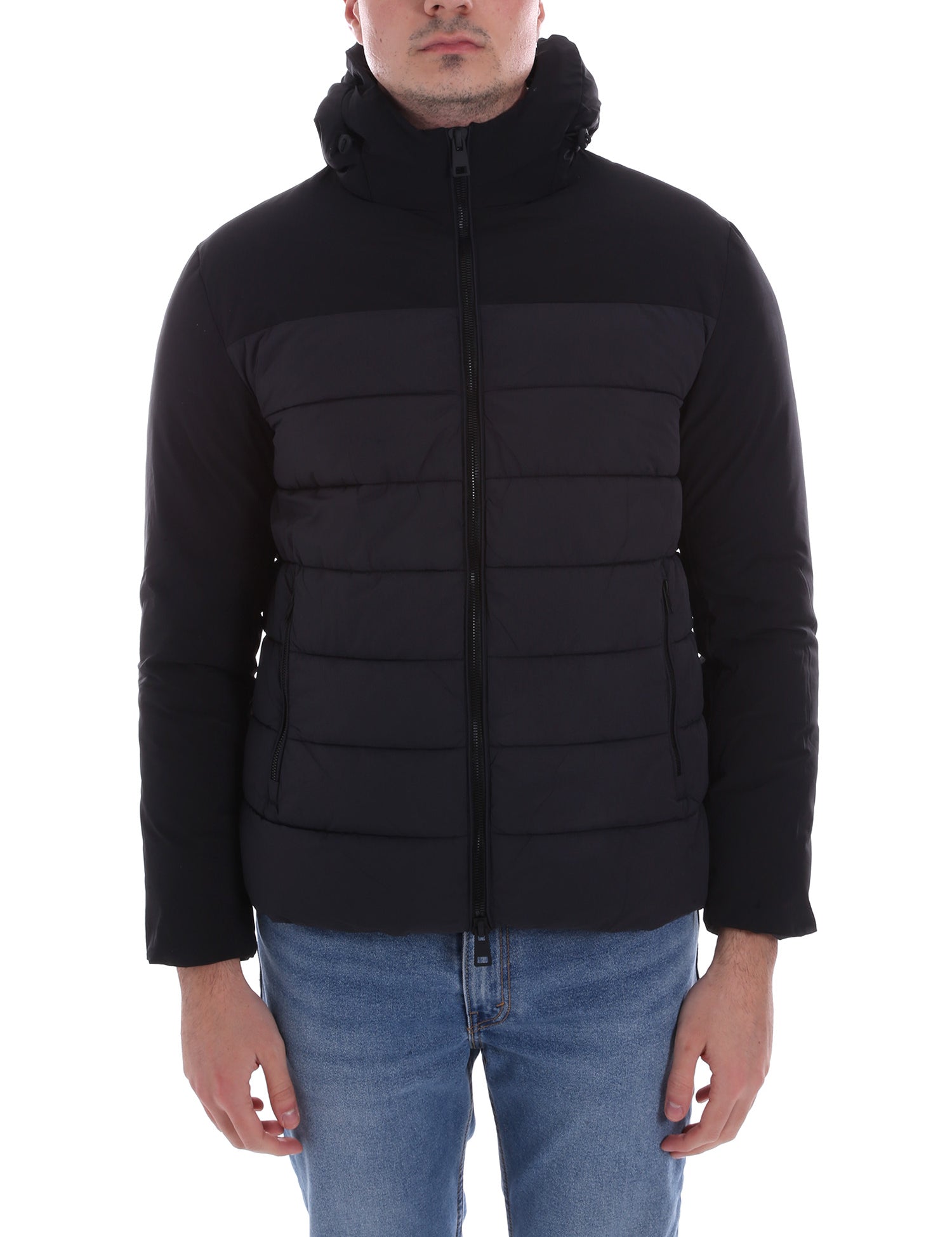 Piumini Nero Borgoni Milano