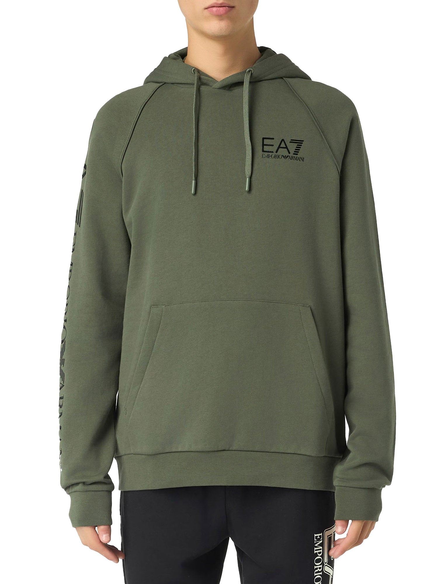 Felpe Verde Nero Ea7 Emporio Armani