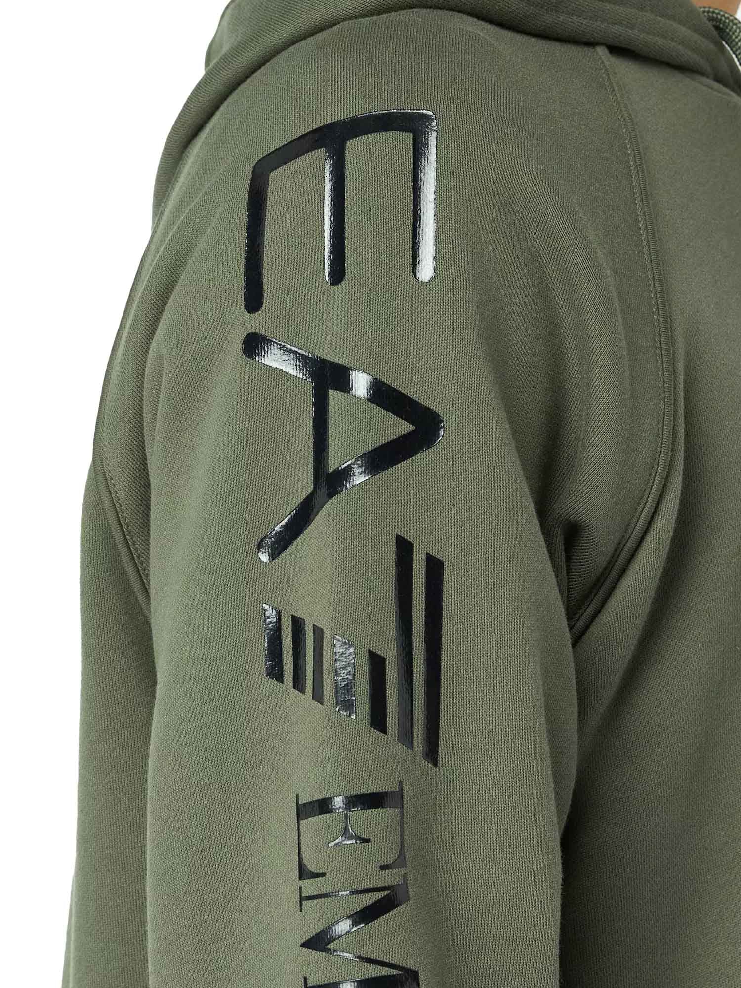 Felpe Verde Nero Ea7 Emporio Armani