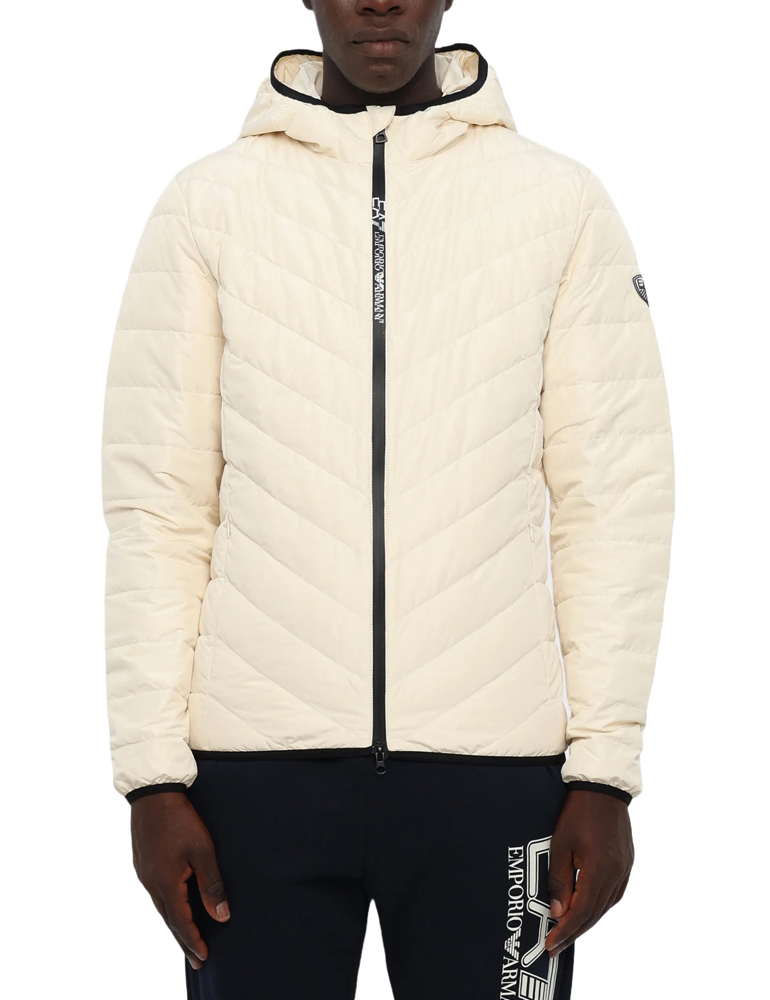 Piumini Beige Ea7 Emporio Armani