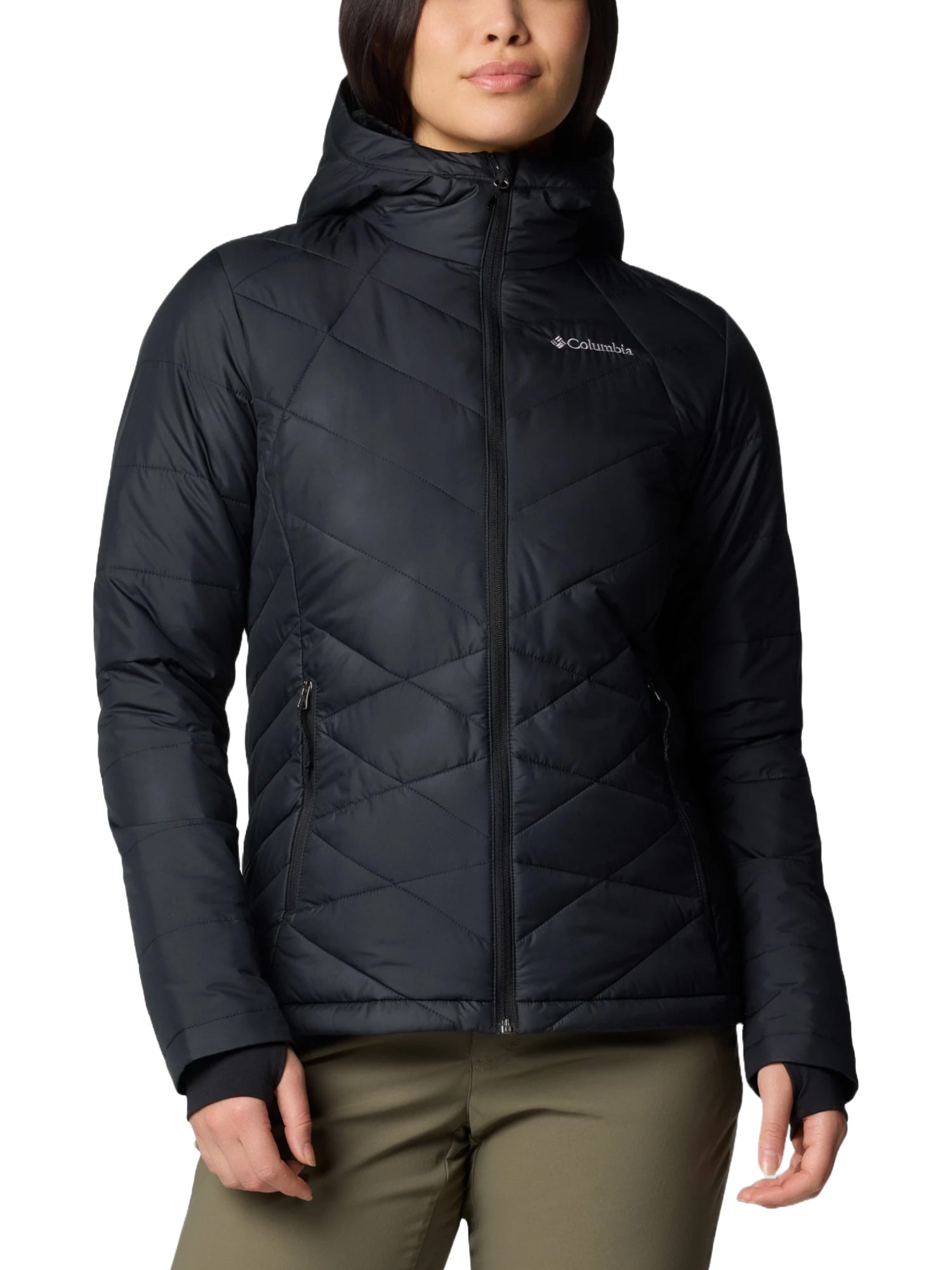 Piumini Nero Bianco Columbia