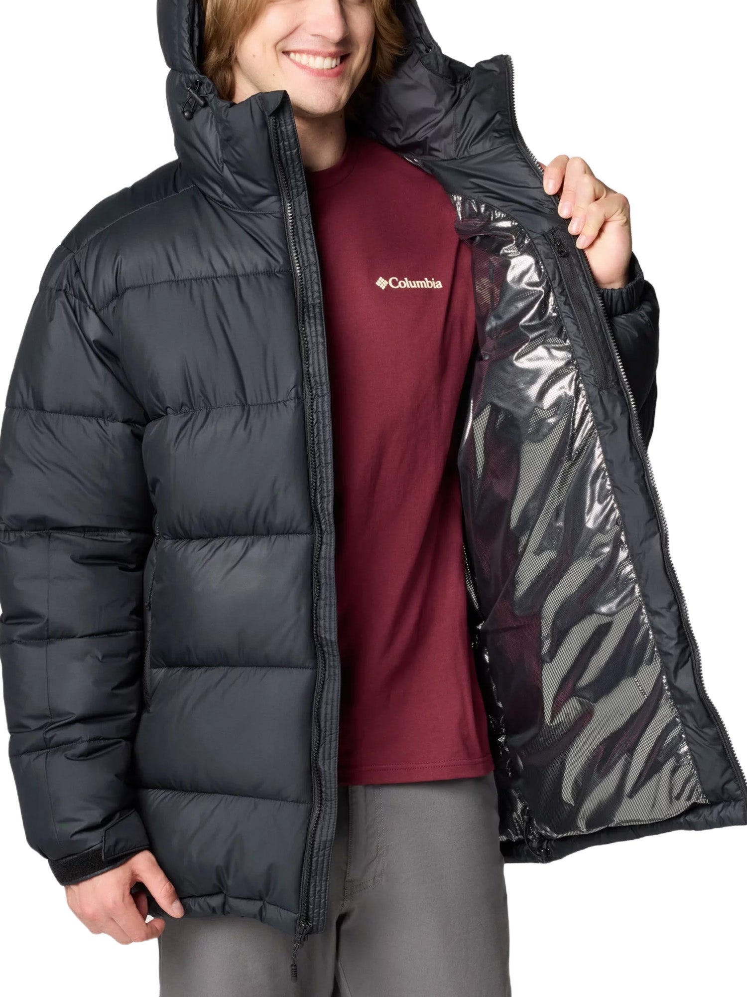 Piumini Nero Columbia
