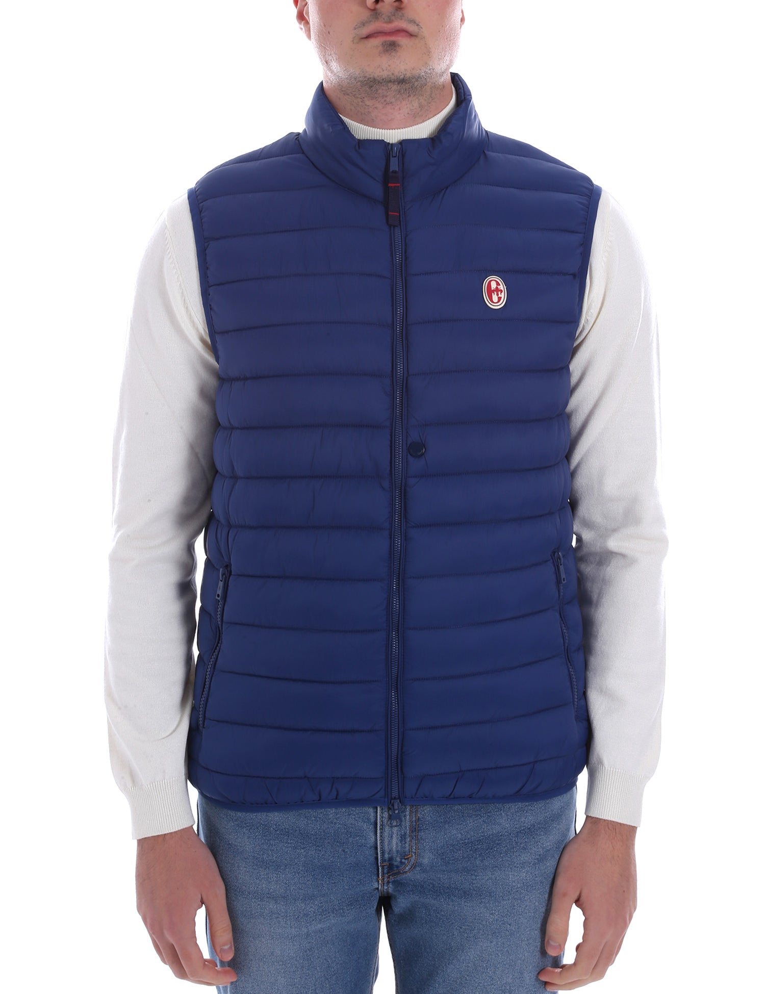 Gilet Blu Chiaro Conte Of Florence