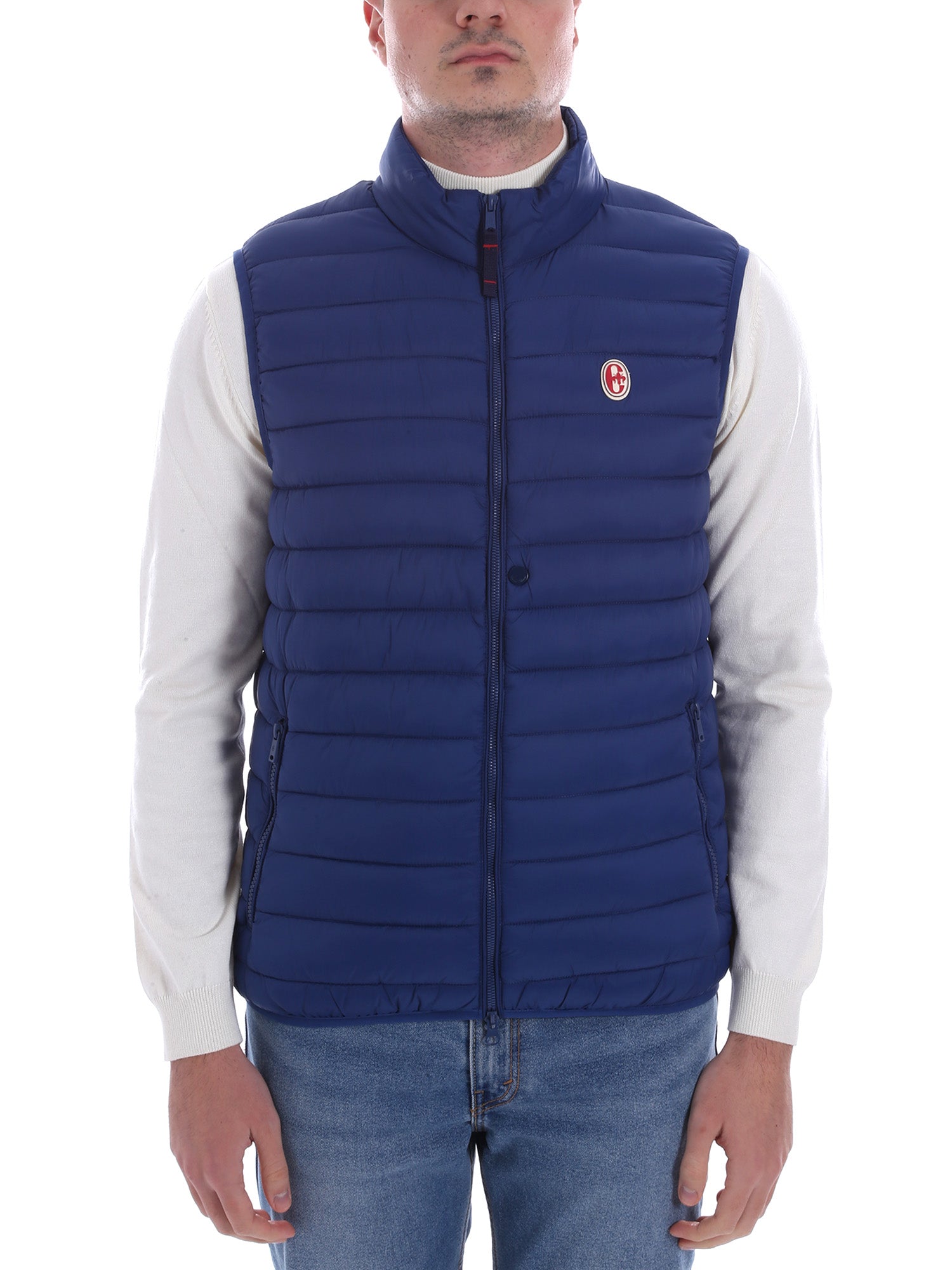 Gilet Blu Chiaro Conte Of Florence